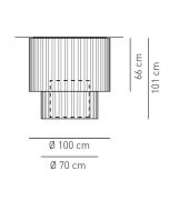 Skirt PL 100 2 シーリングライト