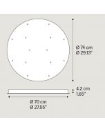 Lodes 14 Lights Round Cluster LD-RNDC-LN-14