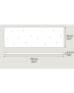 Lodes 14 Lights Rectangular Cluster LD-RCTC-LN-14