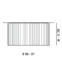 Axo Light／アクソ・ライト Skirt PL 150 シーリングライト AX-SKIR-PL-150